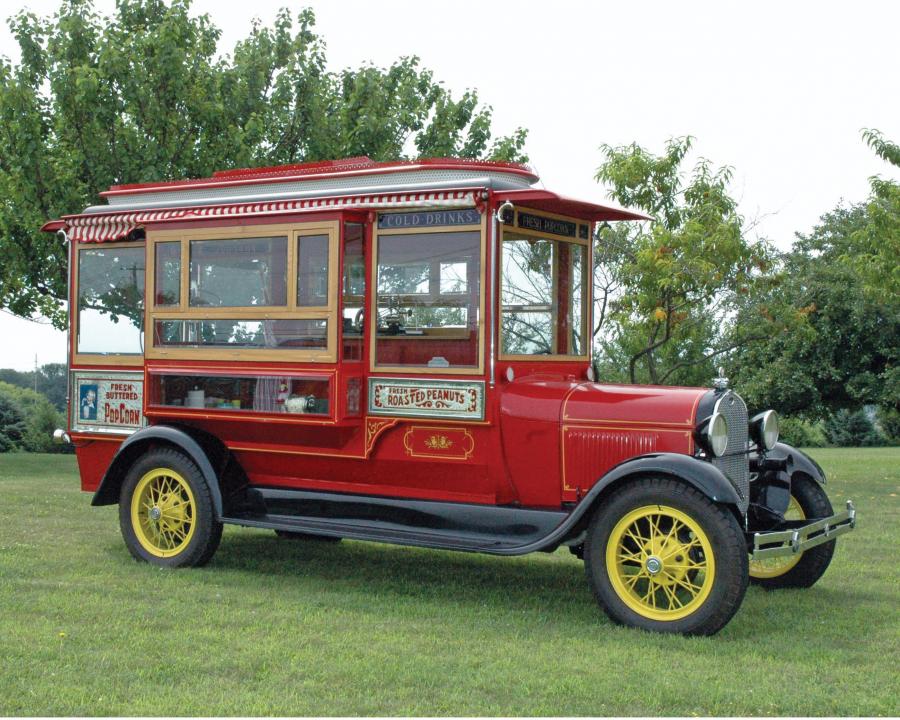 Ford AA Popcorn Truck by Cretors '1928